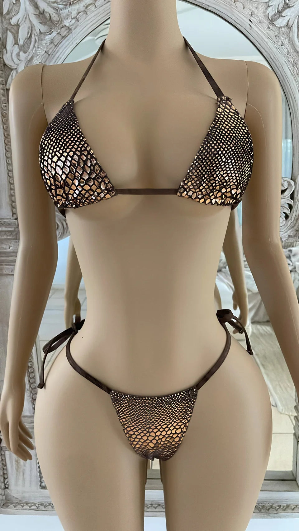 Bronzed Snake Bikini