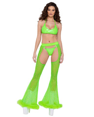 Electric Disco Chaps - Lime 6263