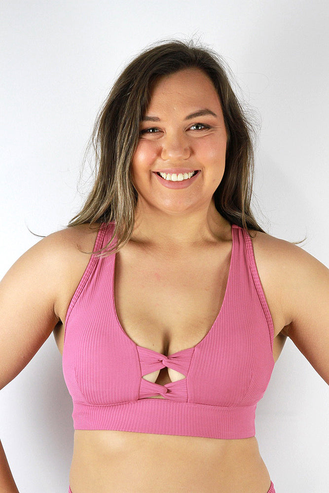 Rarr Sasha Sports Bra - Dusty Pink