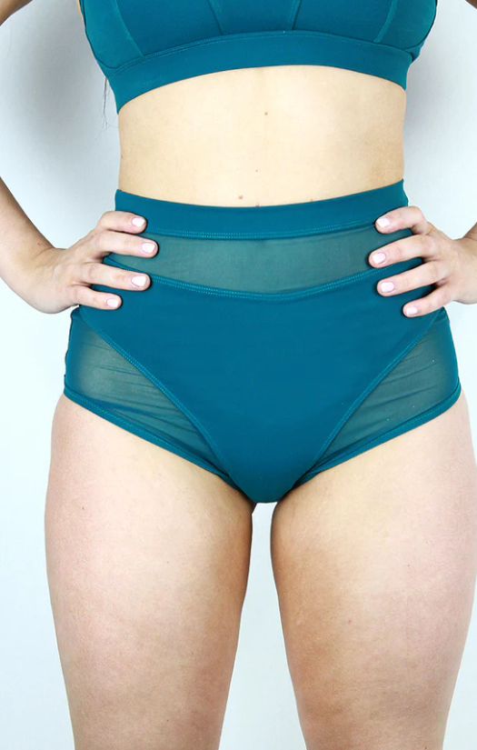 Rarr Maddox Super High Waist Short - Plum