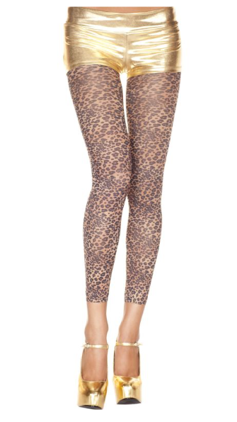 Music Legs Leopard Print Leggings ML35814
