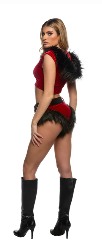 3PC Holiday Vixen - 6623 Red/White