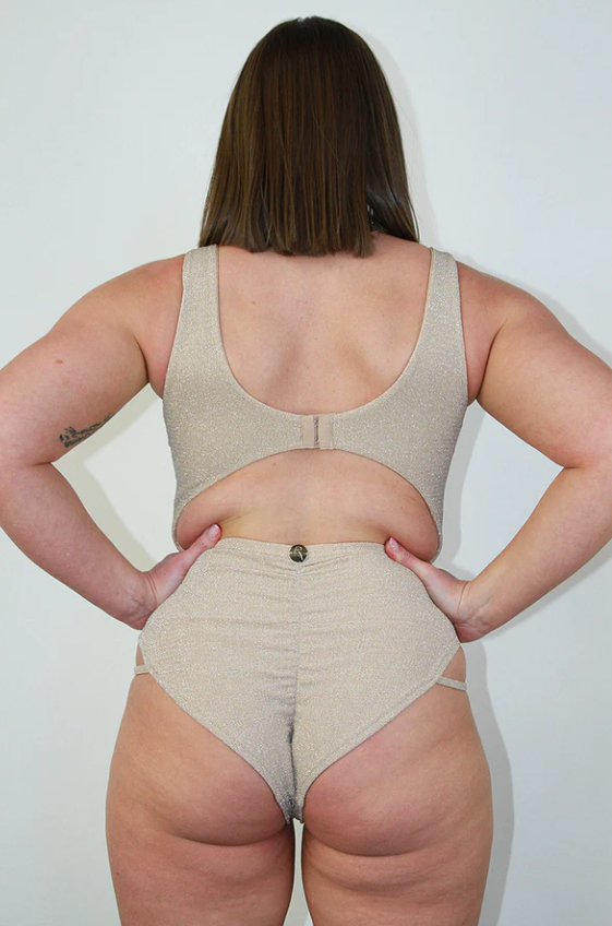 Rarr Glitterati Bodysuit - Red