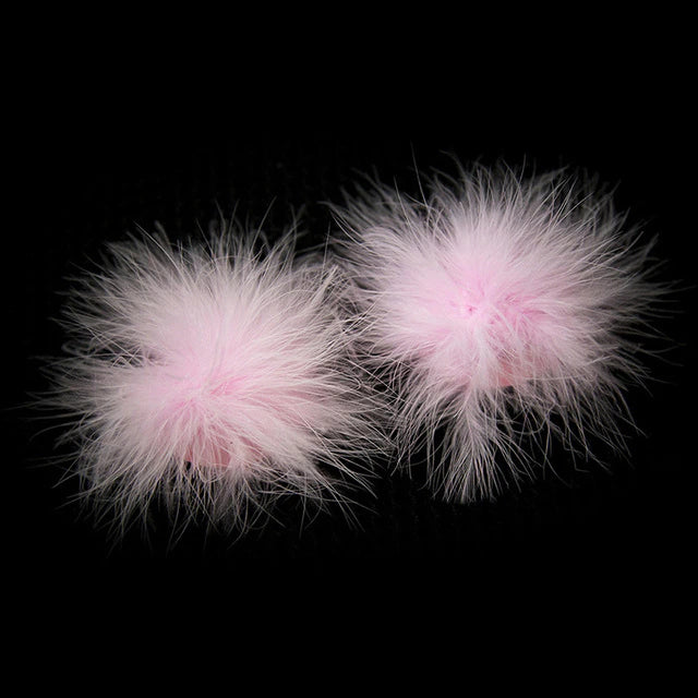 Fluffy Nipple Covers