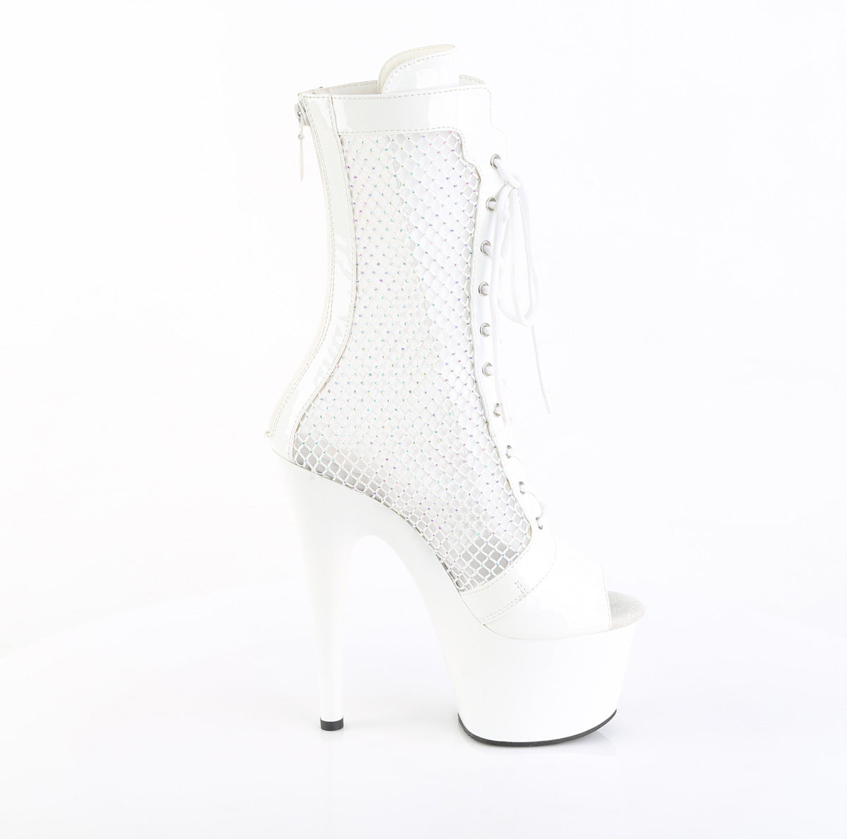 ADORE-1048RSNT White Patent-Mesh-RS/White