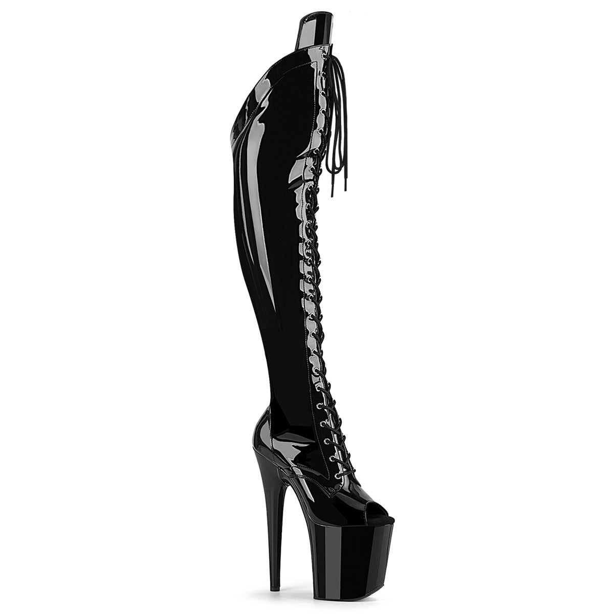 FLAMINGO-3016 Black Patent/Black