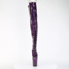 FLAMINGO-3021GP  Purple Glitter Patent/M
