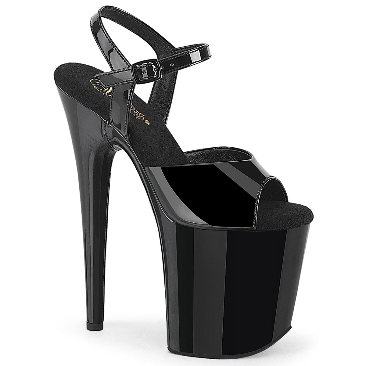 FLAMINGO-809WR Black Patent/Black