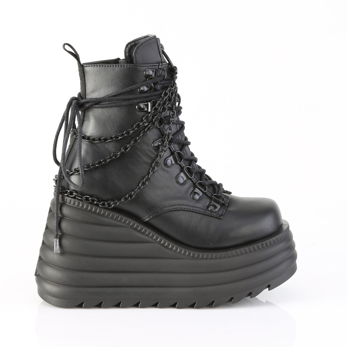 MORTE-65 Black Vegan Leather