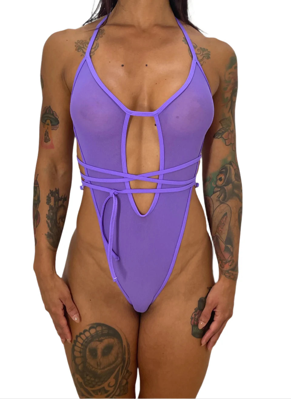Phoenix Mesh One Piece - With Bling