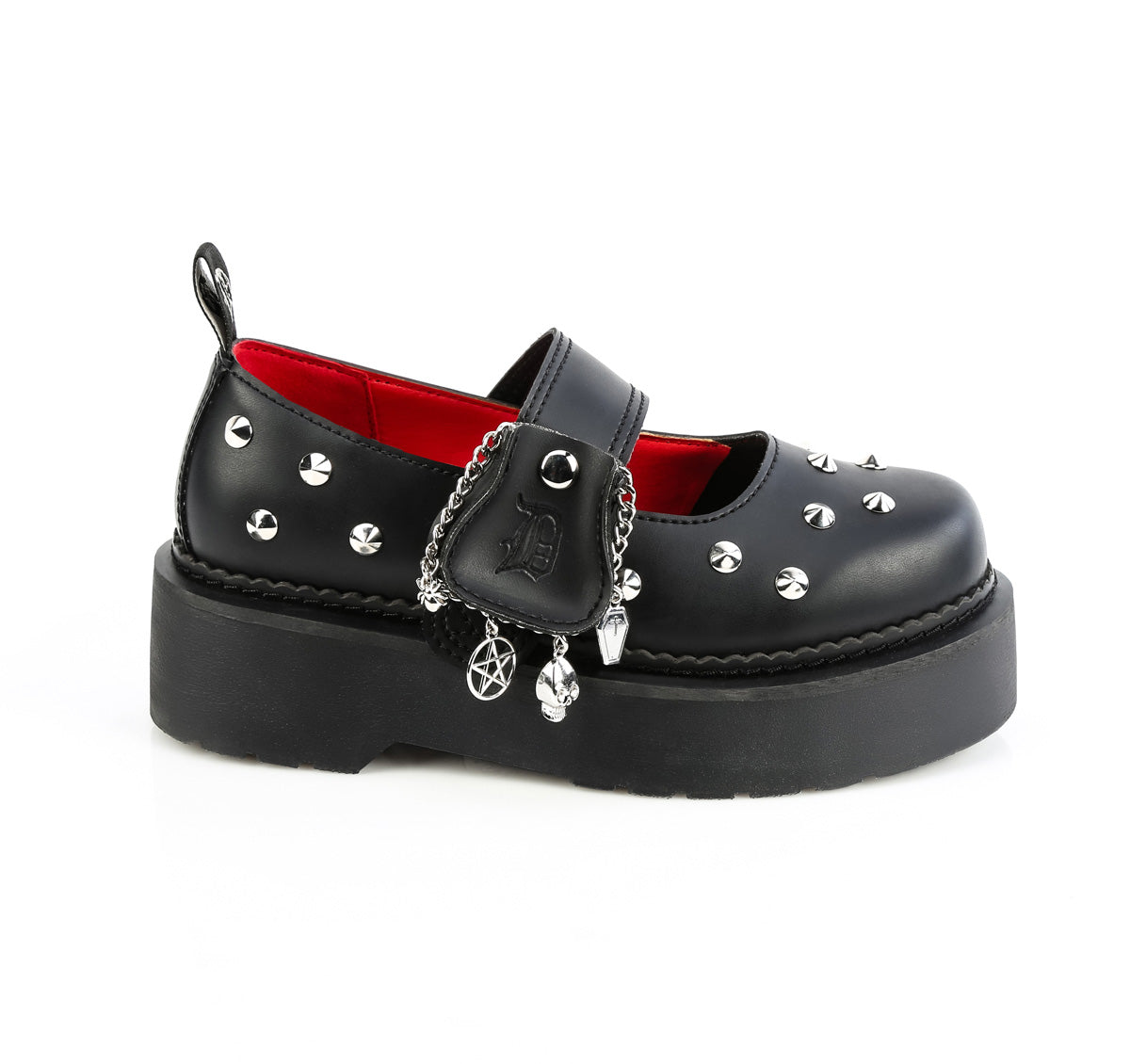 REBEL-01 Black Vegan Leather