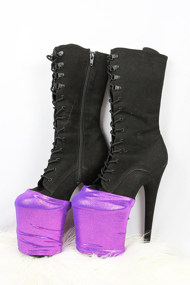 Rarr Designs Purple Sparkle Shoe Protector