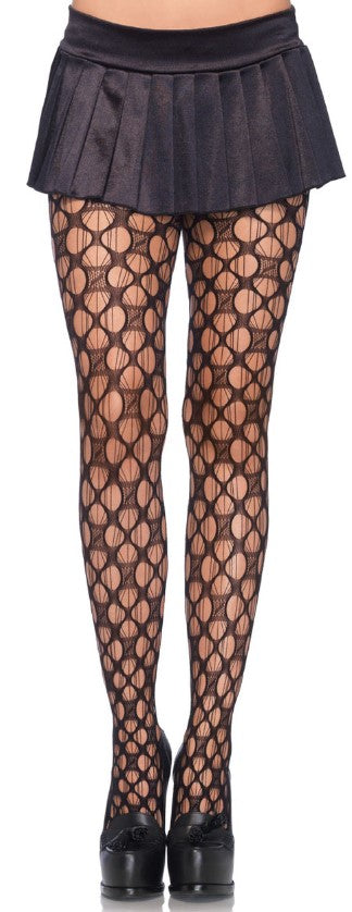 Leg Avenue Lucky You Clover Net Pantyhose 9993