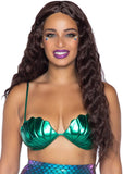Leg Avenue Mermaid Seashell Costume Bra Top A2812