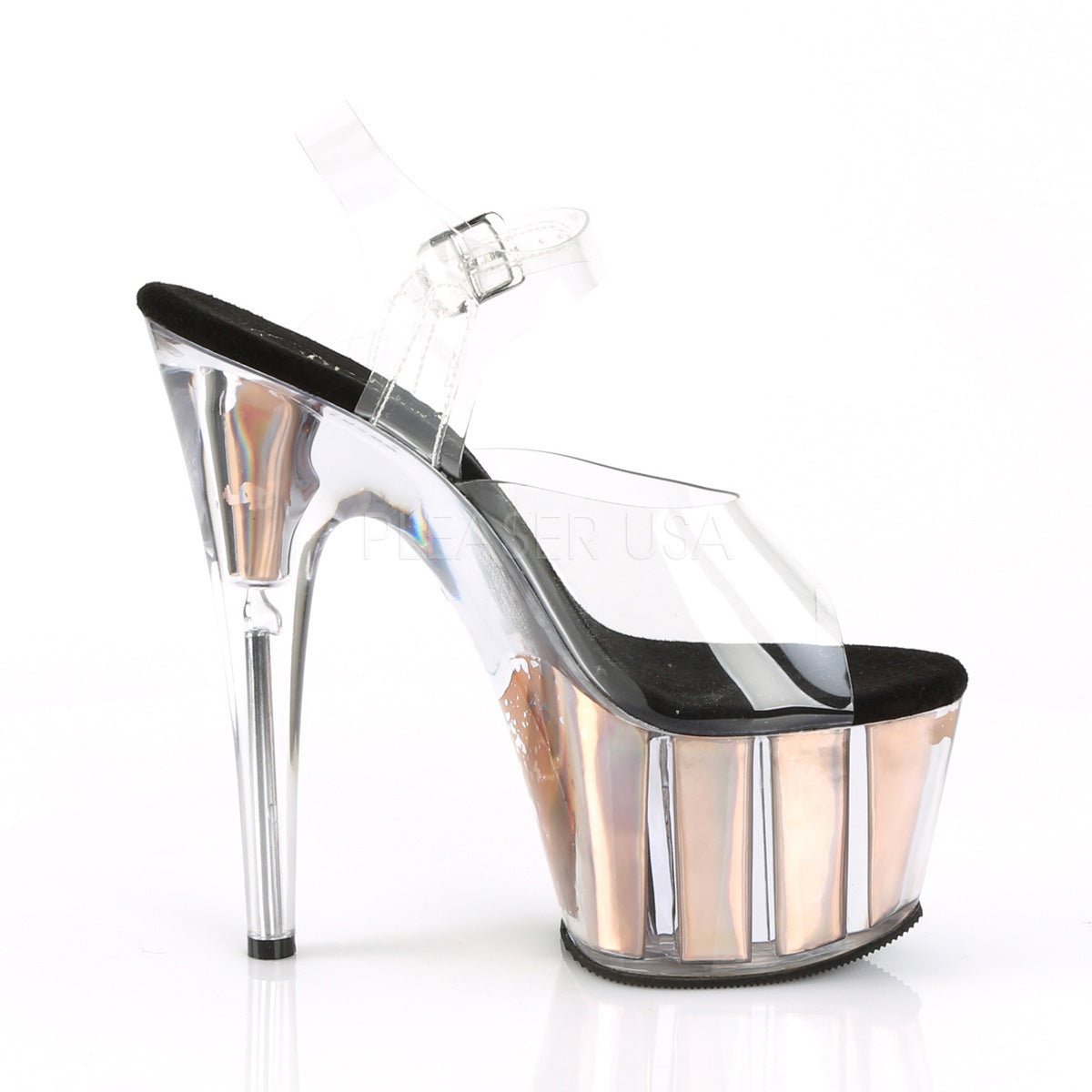 ADORE-708HGI Clear/Rose Gold Hologram Inserts