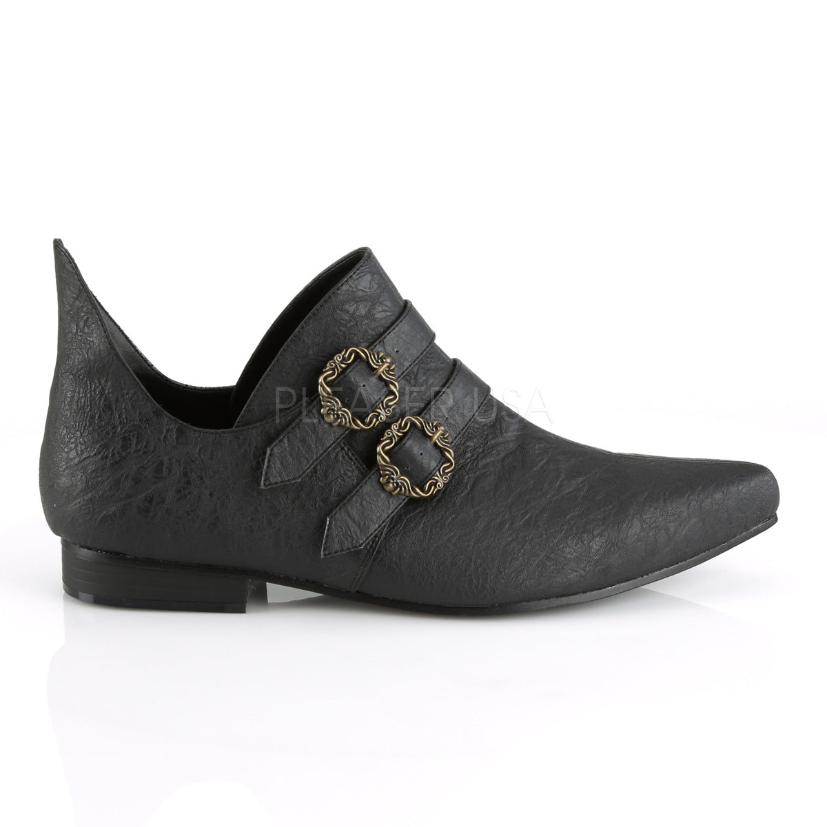 ALDIX-20 Black Distressed Pu