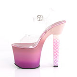 ARIEL-708OMBRE  Clear/Pink-Purple Ombre