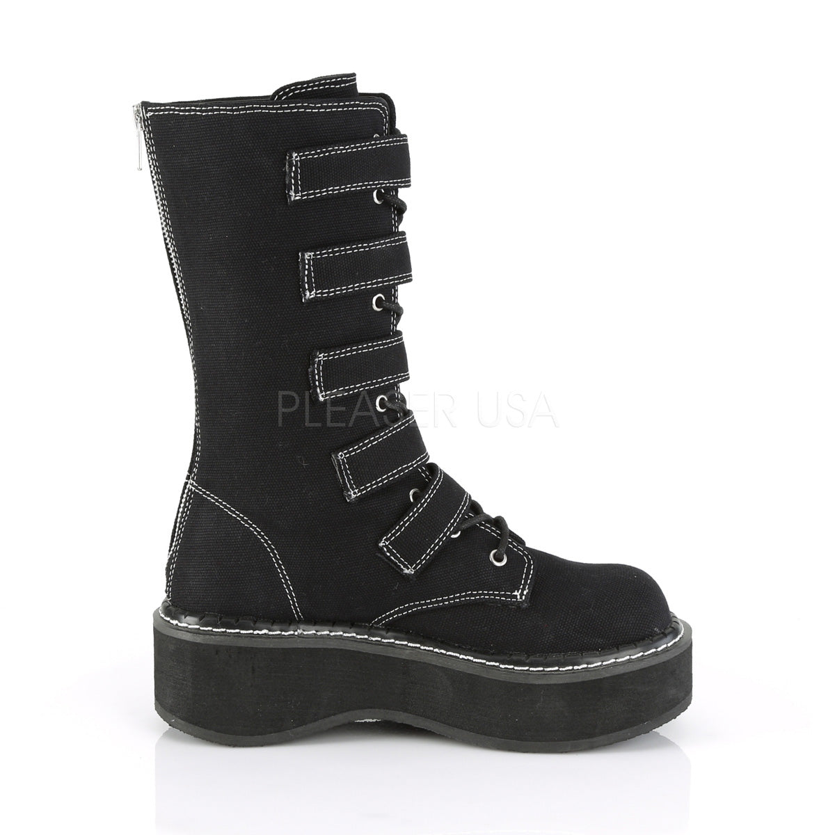 EMILY-341 Black Canvas