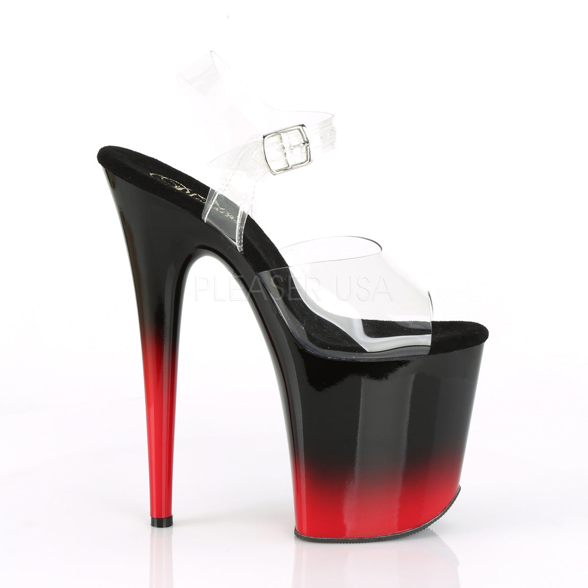 FLAMINGO-808BR-H Clear/Black-Red