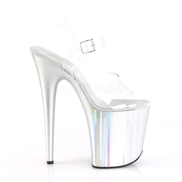 FLAMINGO-808HP-1 Clear/Silver-Silver Hologram