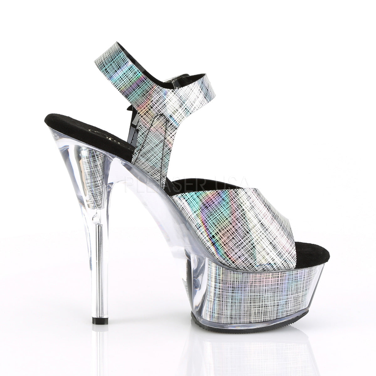 KISS-208N-CRHM Black Hologram TPU/Black Hologram Inserts