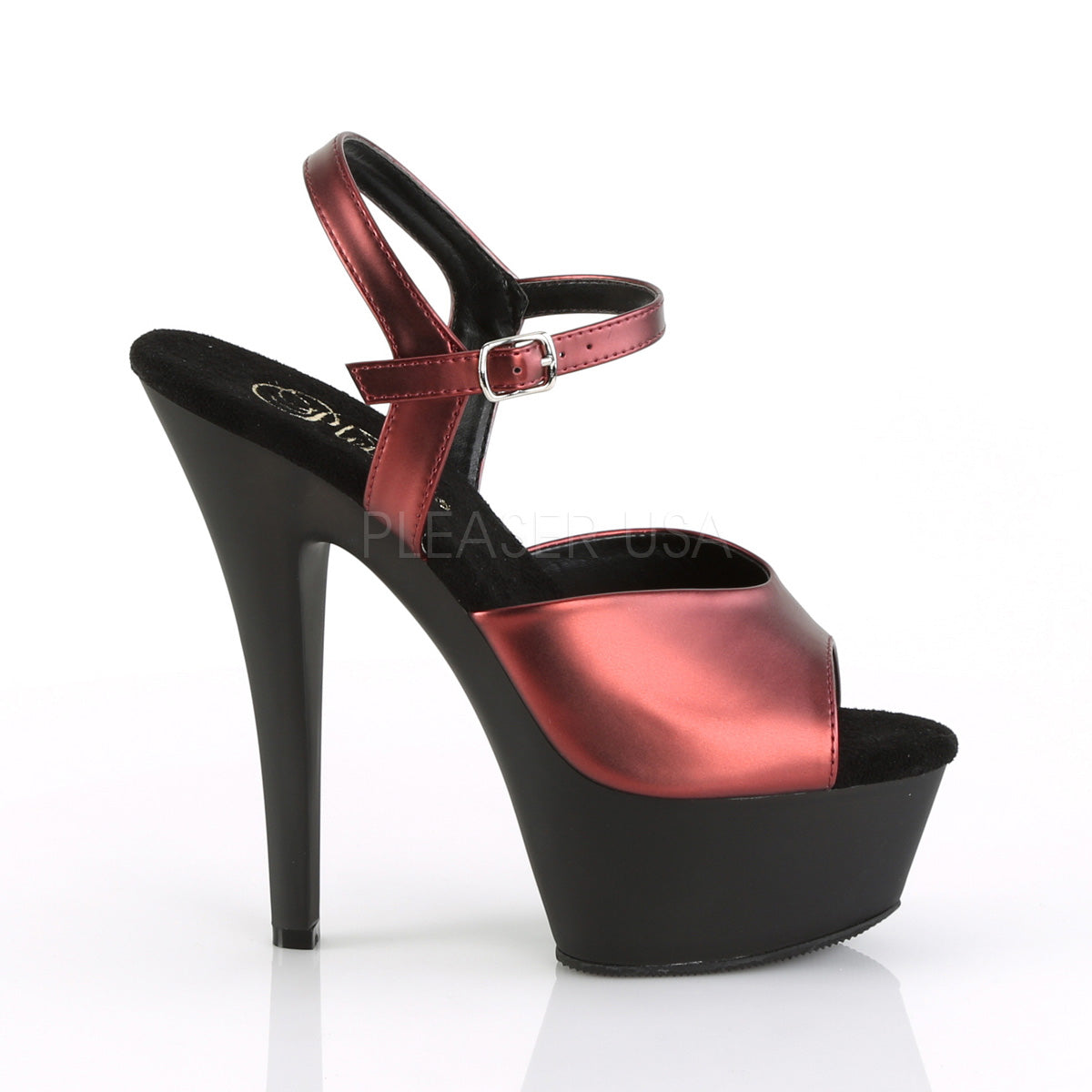 KISS-209MMET Burgundy Matte Metallic/Black Matte
