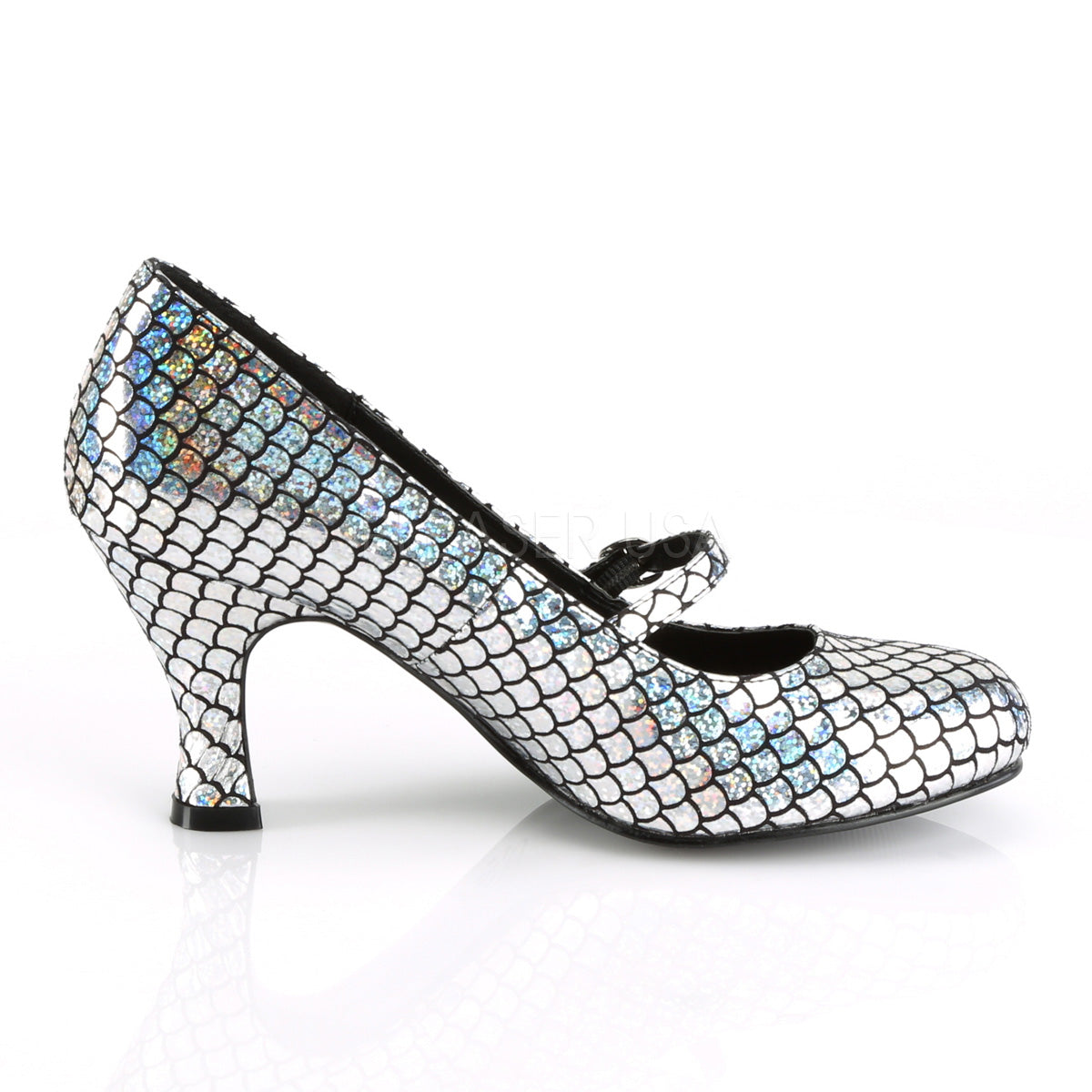 MERMAID-70 Silver Hologram Pu