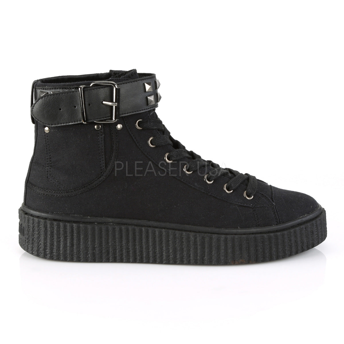SNEEKER-255 Black Canvas