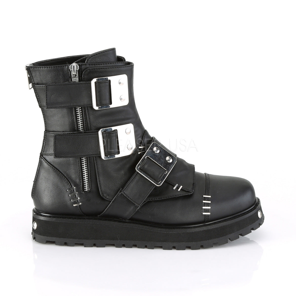 VALOR-150 Black Vegan Leather