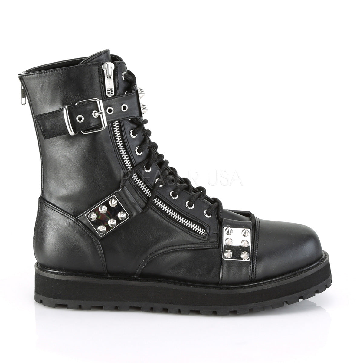 VALOR-280 Black Vegan Leather