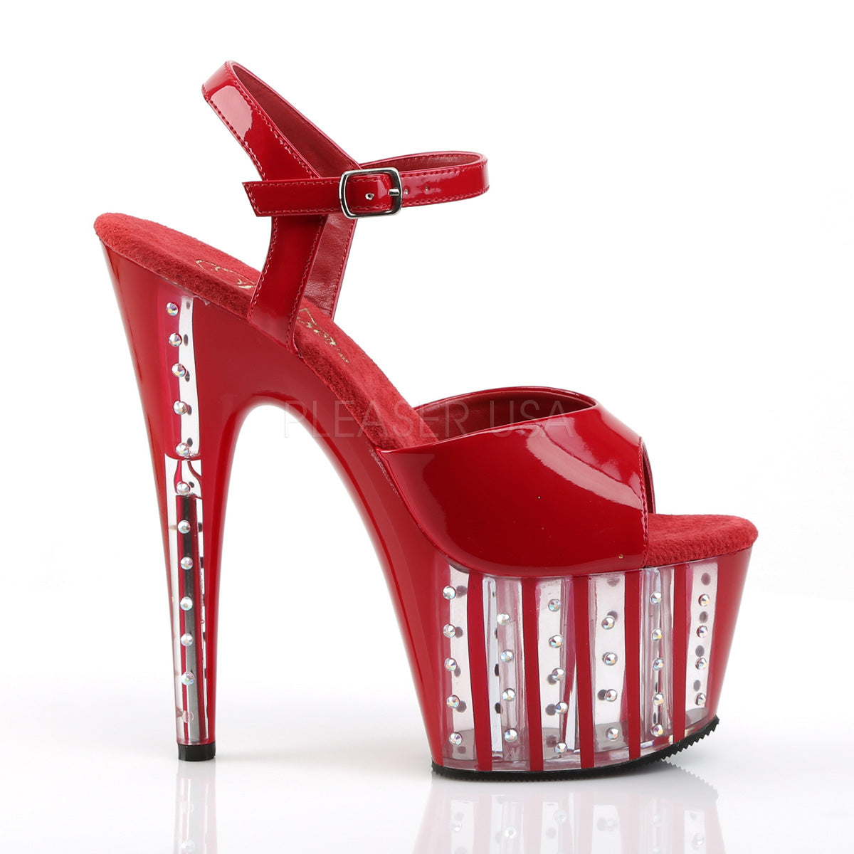 ADORE-709VLRS Red Patent/Red