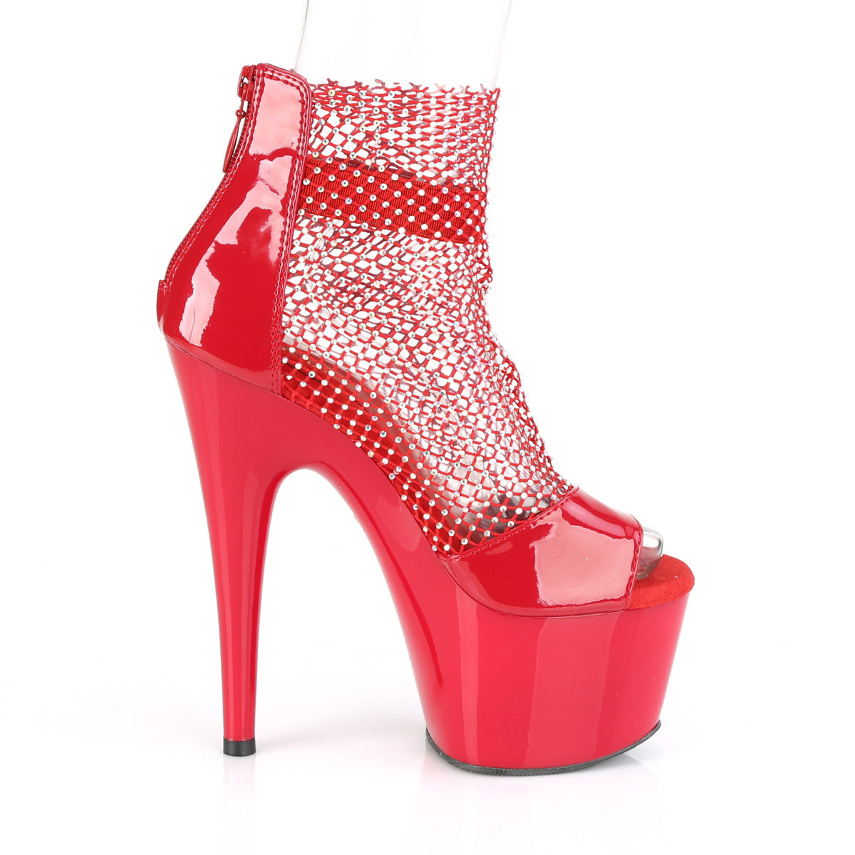 ADORE-765RM Red Patent-RS Mesh/Red