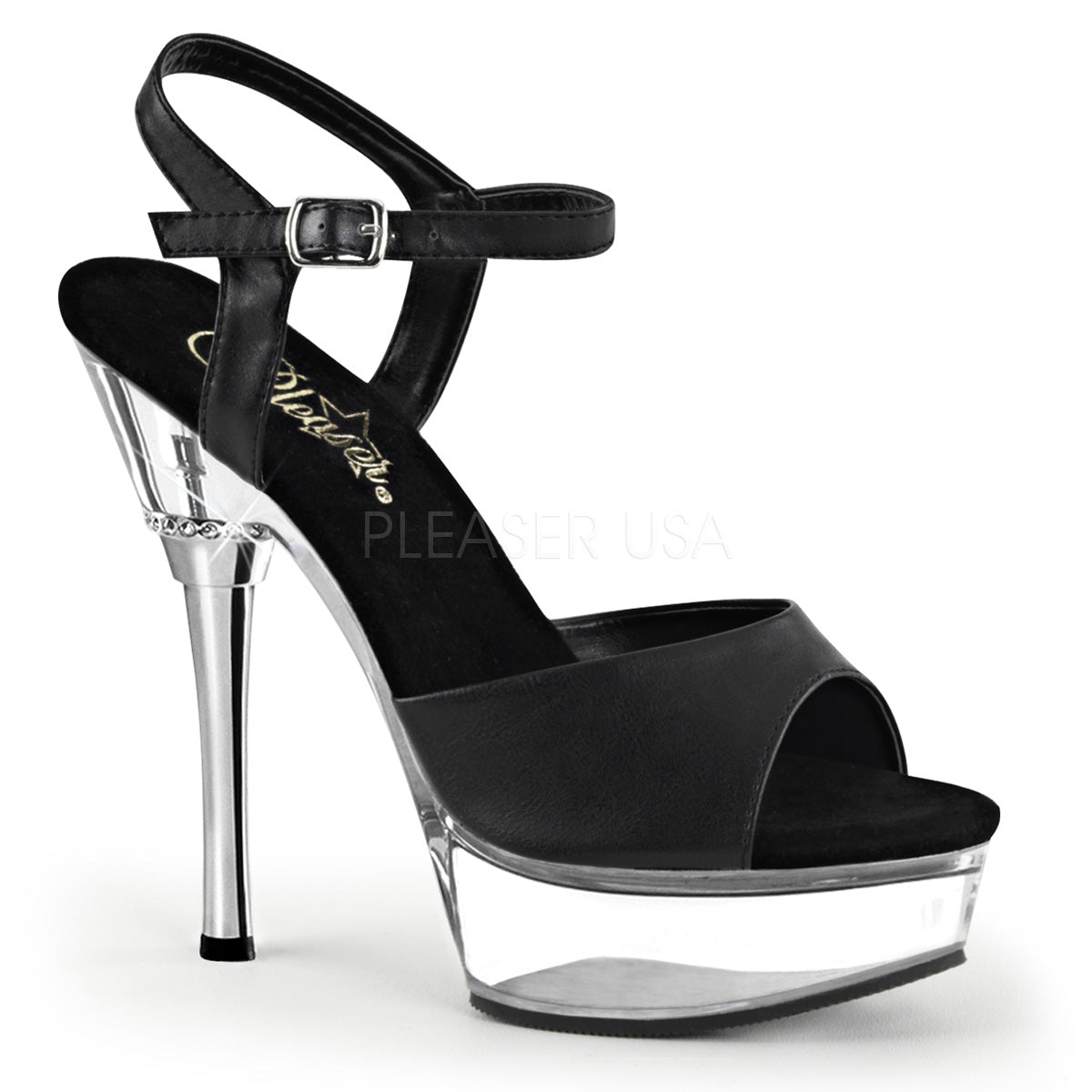 ALLURE-609 Flower Black Clear