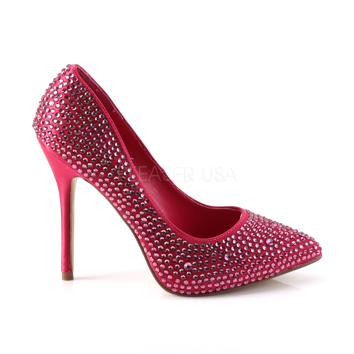 AMUSE-20RS Hot Pink Satin