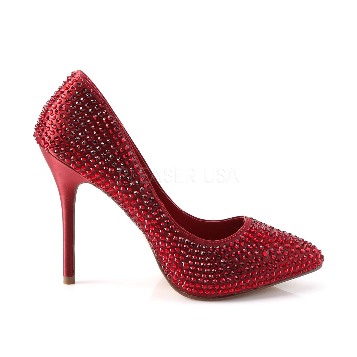 AMUSE-20RS Ruby Red Satin