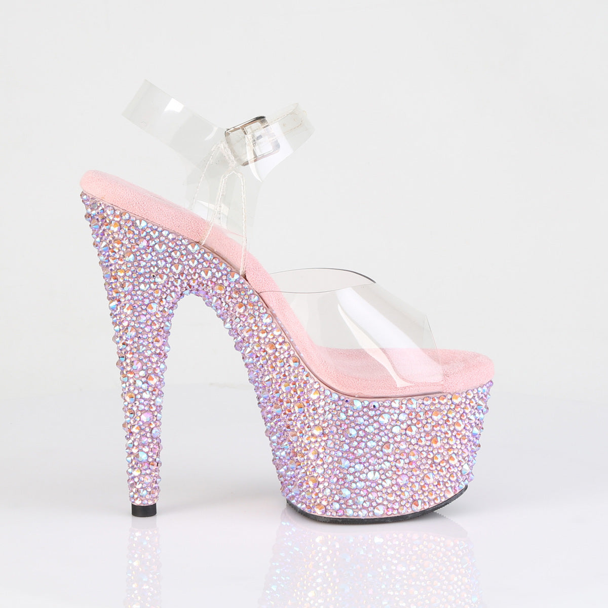 BEJEWELED-708MS Clear/Baby Pink Multi RS