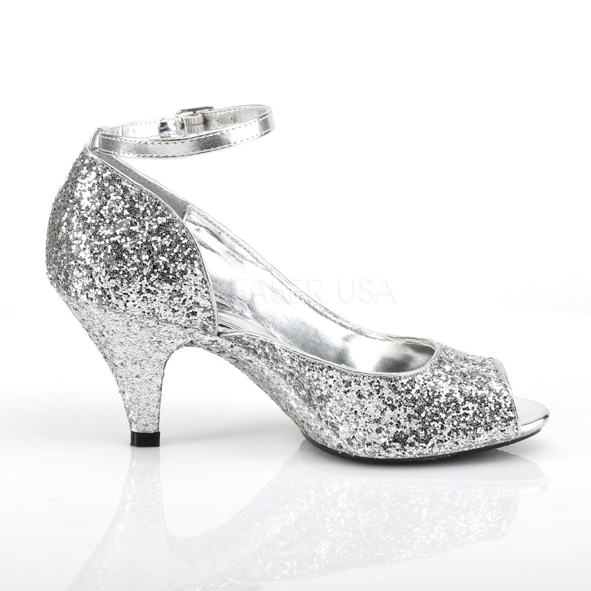 BELLE-381G Silver Glitter/Silver Glitter