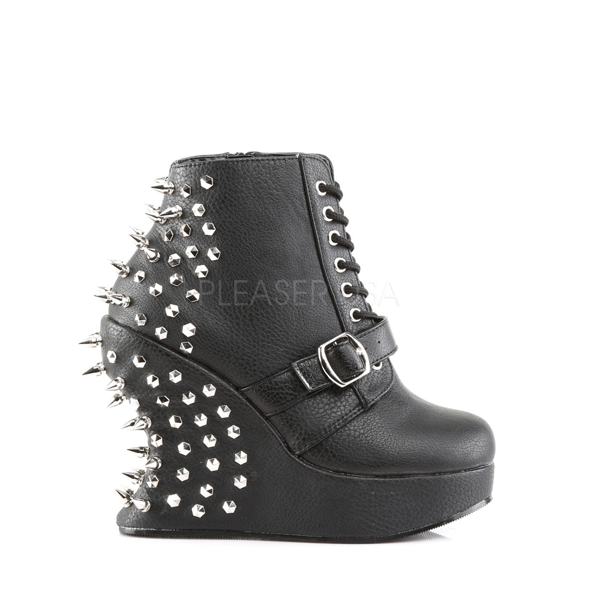 BRAVO-23 Black Vegan Leather