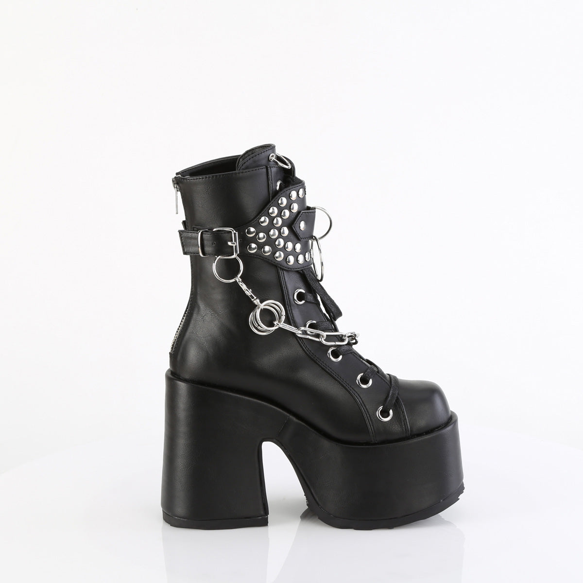 CAMEL-65 Black Vegan Leather