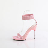 CHIC-40  Baby Pink Faux Leather-RS/Baby Pink