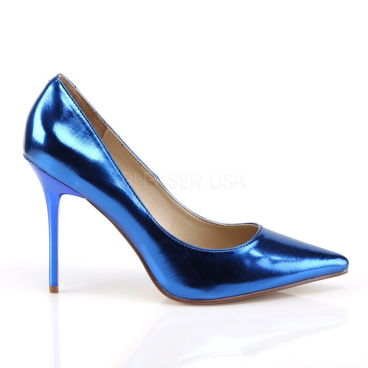 CLASSIQUE-20 Blue Metallic Pu