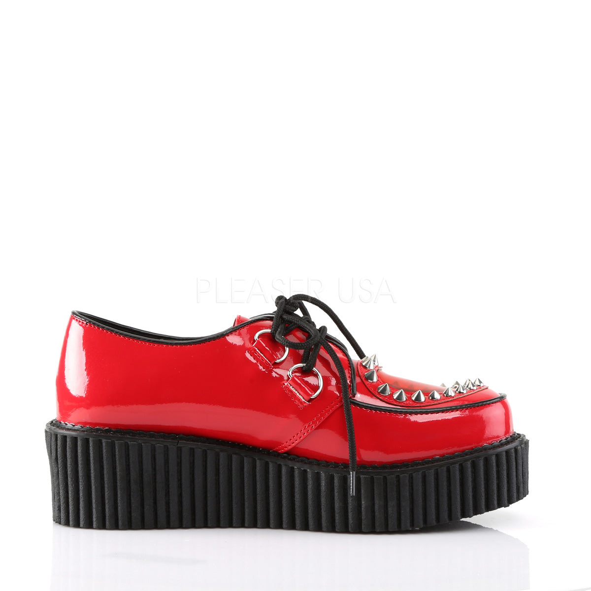 CREEPER-108 Red Patent-Pvc