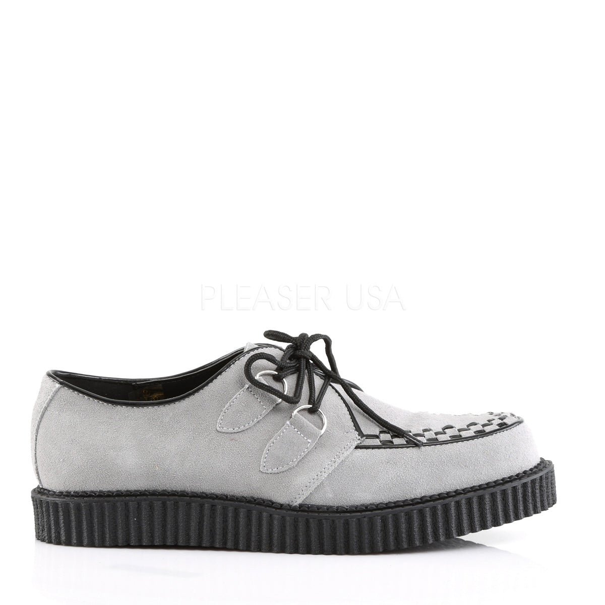 CREEPER-602S Grey Suede