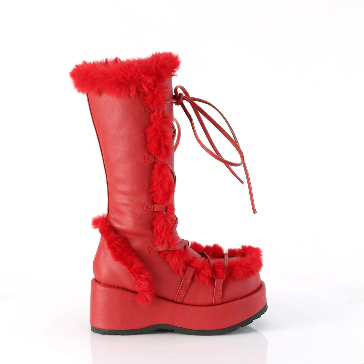 CUBBY-311 Red Vegan Leather
