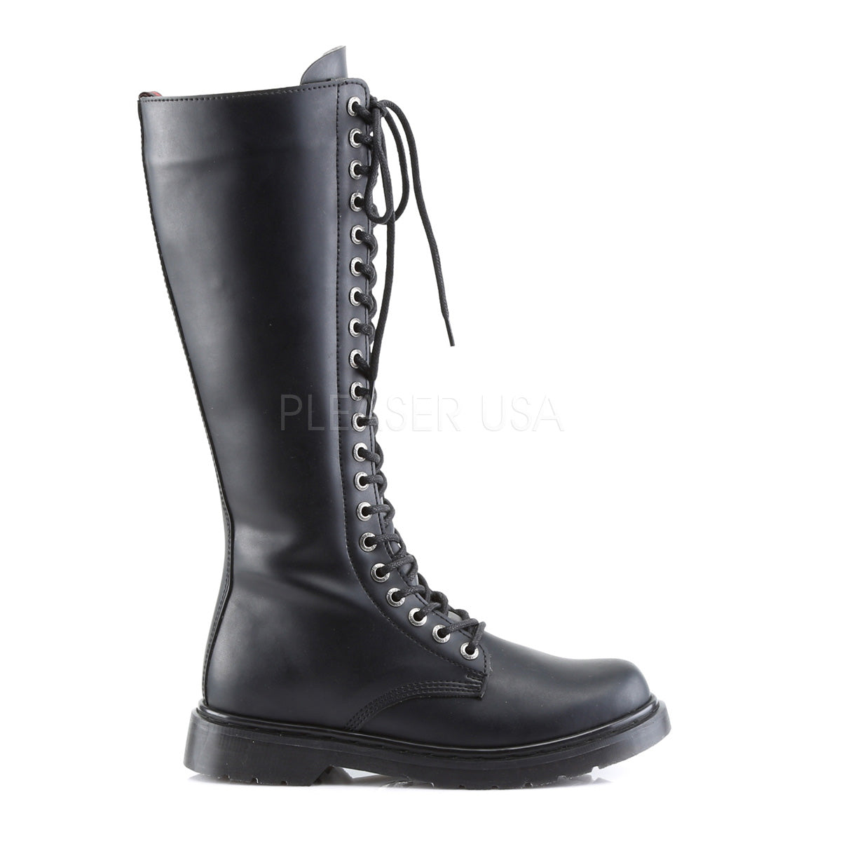 DEFIANT-400 Black Vegan Leather