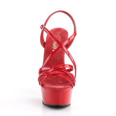 DELIGHT-613  Red Patent/Red