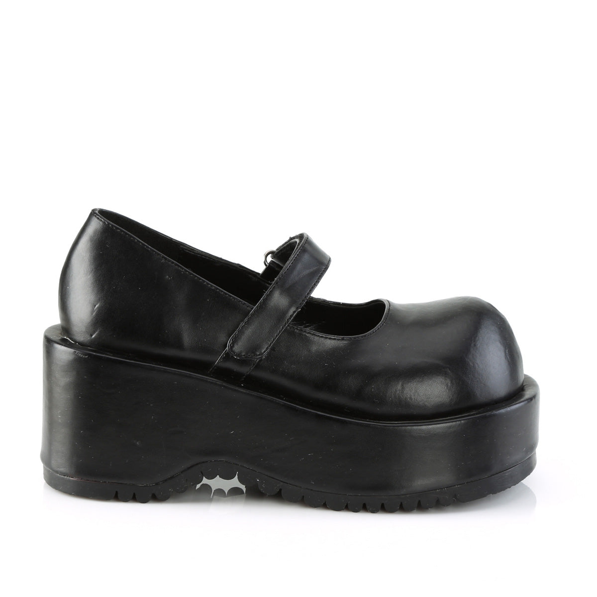 DOLLIE-01 Black Vegan Leather