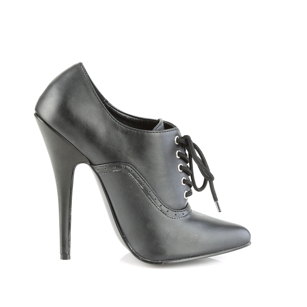 DOMINA-460 Black Faux Leather