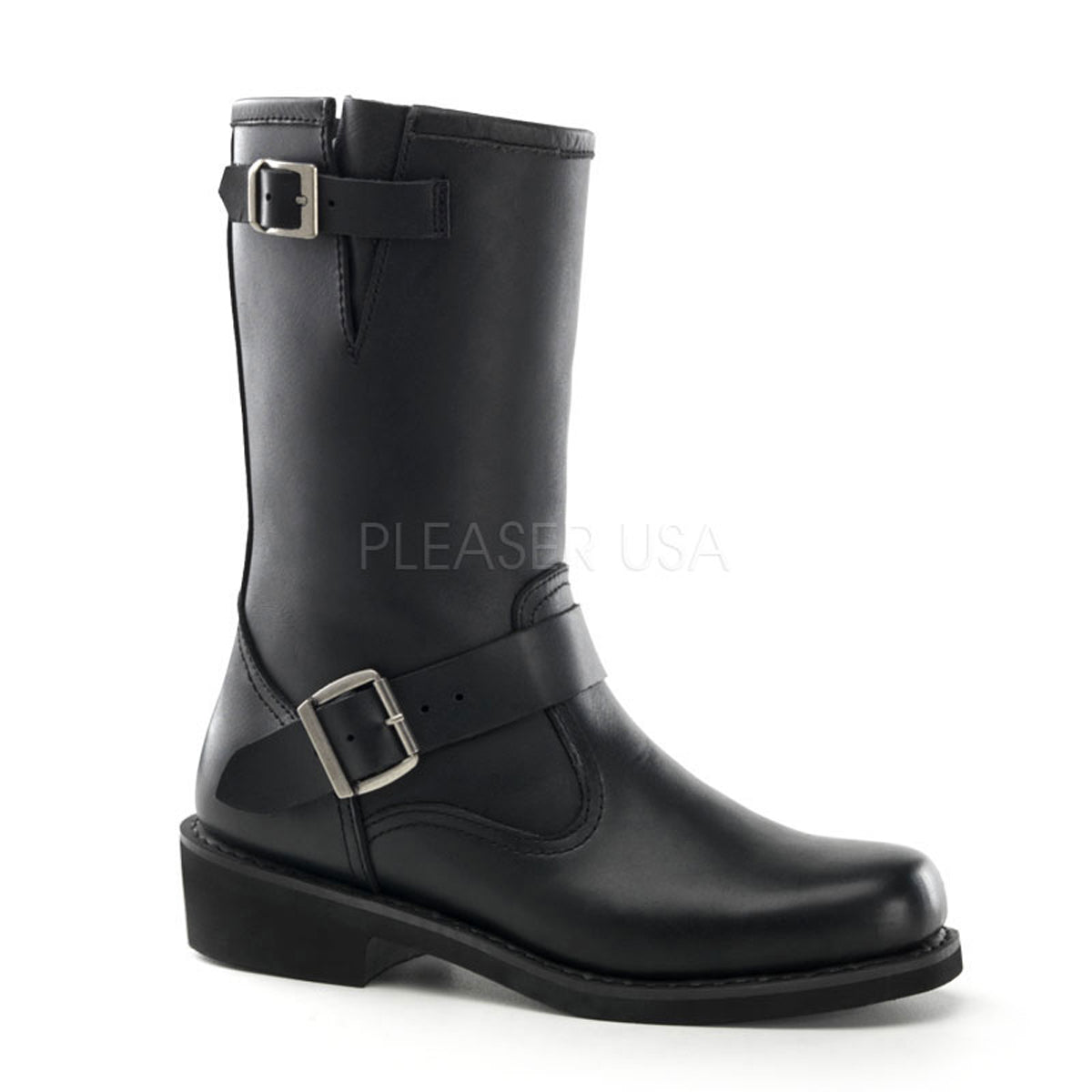 ENGINEER BOOT Black Leather