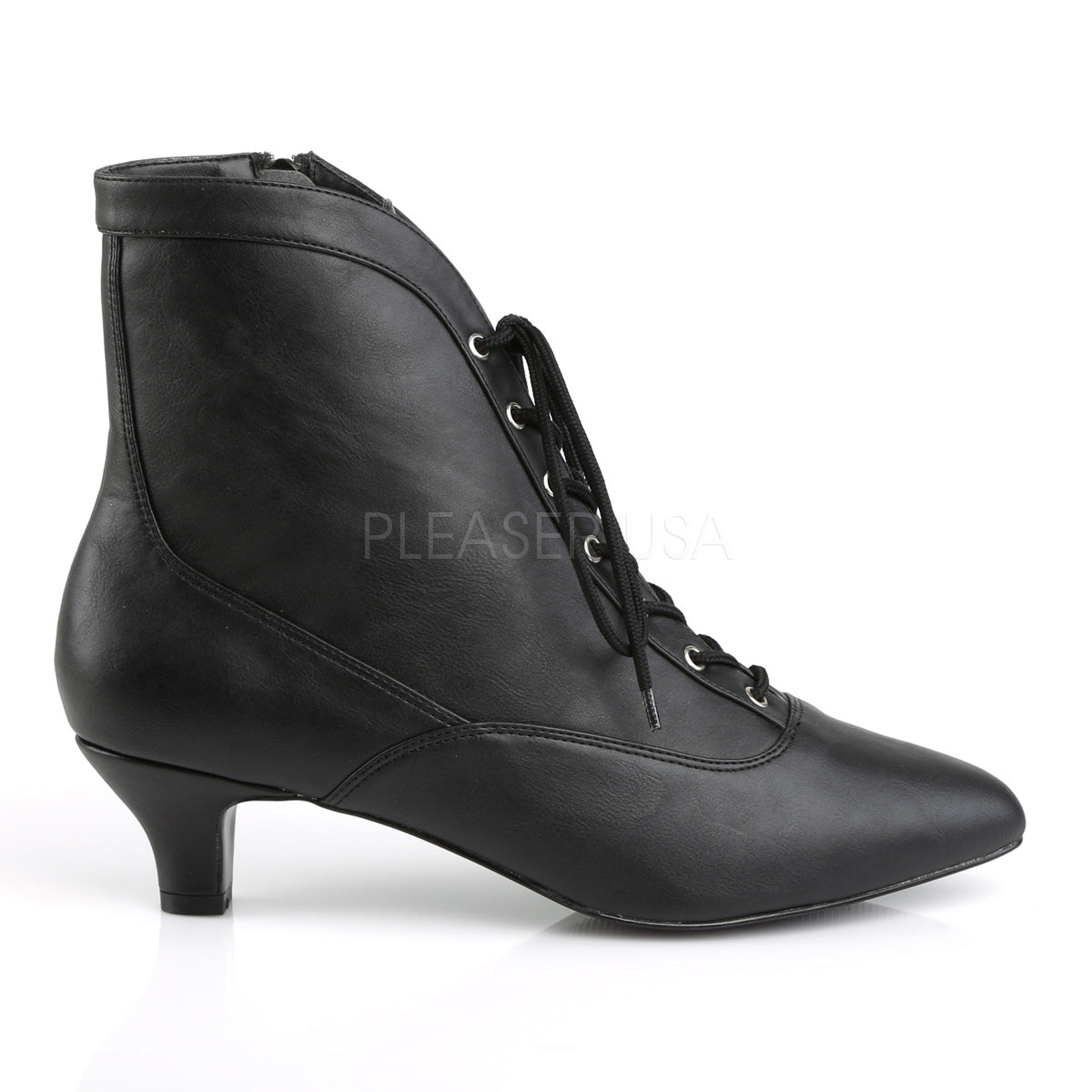 FAB-1005 Black Faux Leather